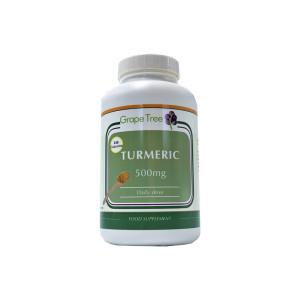 Grape Tree Turmeric 500mg Vegetable Capsules 240s