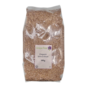 Grape Tree Organic Wheat Bran 500g