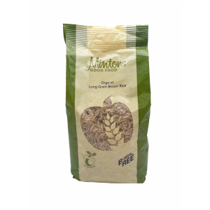 Mintons Organic Long Grain Brown Rice 500g