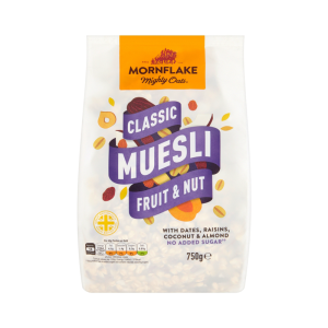 Mornflake Fruit And Nut Muesli 750g