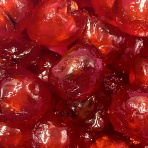 Natural Coloured Red Glace Cherries 400g