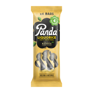 Panda Original Liquorice 4 Bar Pack
