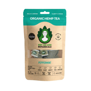 Body & Mind Peppermint Cannabis Tea 20g 10 Bags
