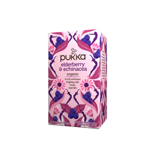 Pukka Organic Elderberry and Echinacea with Elderflower 20 Bags
