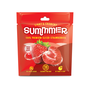 Summmer Freeze Dried Sliced Strawberries 11g