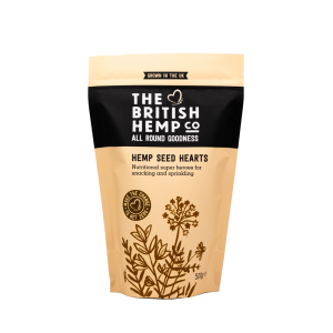 The British Hemp Co Hulled Hemp Seed Hearts 500g