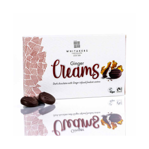 Whitakers Dark Chocolate Ginger Fondant Creams 150g