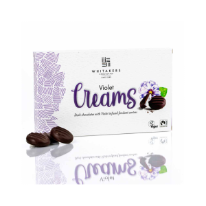 Whitakers Dark Chocolate Violet Fondant Creams 150g