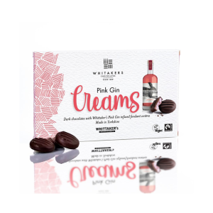 Whitakers Dark Chocolate Pink Gin Fondant Creams 150g