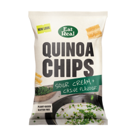 Eat Real Quinoa Chips Sour Cream & Chive 10 X 90g Gluten-Free - View #10