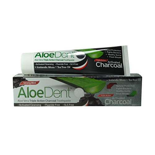 AloeDent Activated Charcoal Toothpaste 100ml