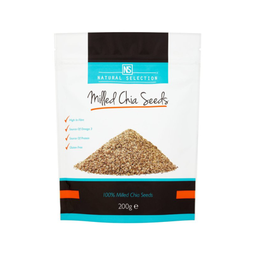 Natural Selection Milled Chia Seeds 200g
