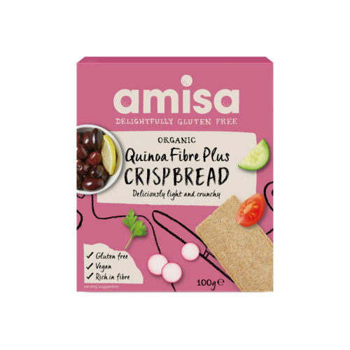 Order Amisa Organic Gluten Free Buckwheat Crispbread 120g