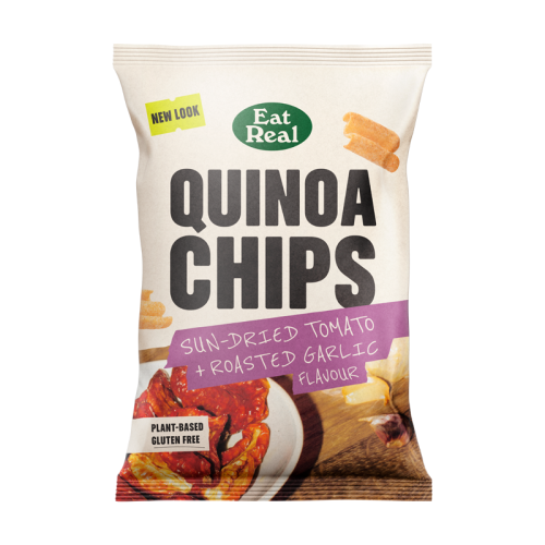 Eat Real Quinoa Chips Sundried Tomato and Roasted Garlic 80g