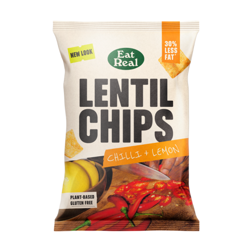 Eat Real Chilli And Lemon Lentil Chips