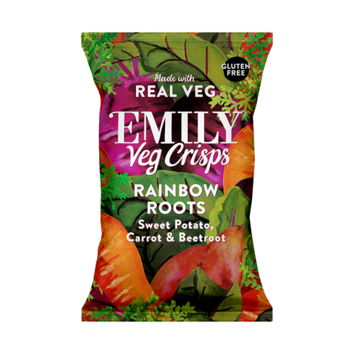 EMILY Veg Crisps Rainbow Roots 100g
