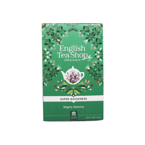 English Tea Shop Organic Mighty Matcha Tea 20 Bags 35g