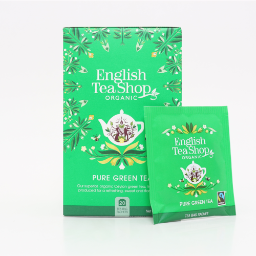 English Tea Shop Organic Green Tea (20 Sachets) 40g
