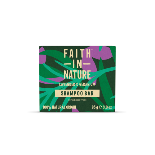 Faith In Nature Lavender And Geranium Shampoo Bar 85g