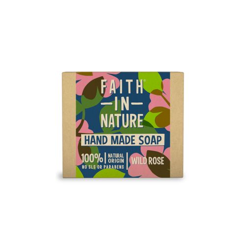 Faith In Nature Wild Rose Bar Of Soap 100g