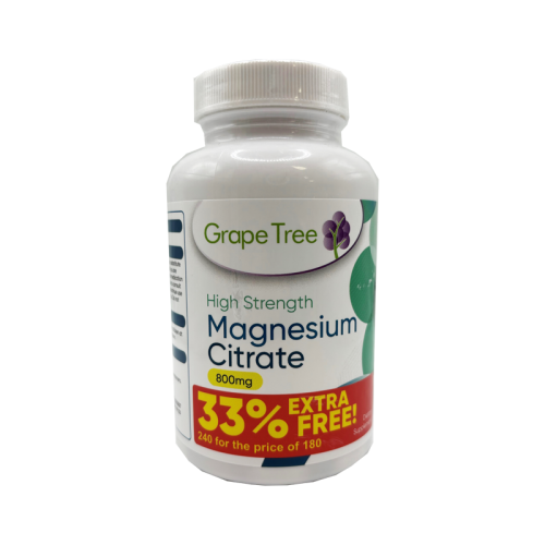 Grape Tree Magnesium Citrate 400mg 240s