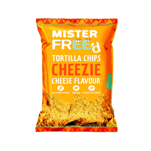 Mister Free'd Cheese Flavour Tortilla Chips 135g