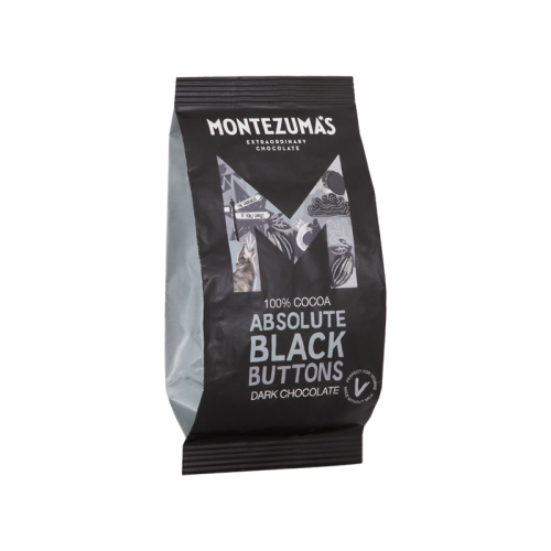 Montezuma’s Absolute Black 100% Cocoa Buttons 180g