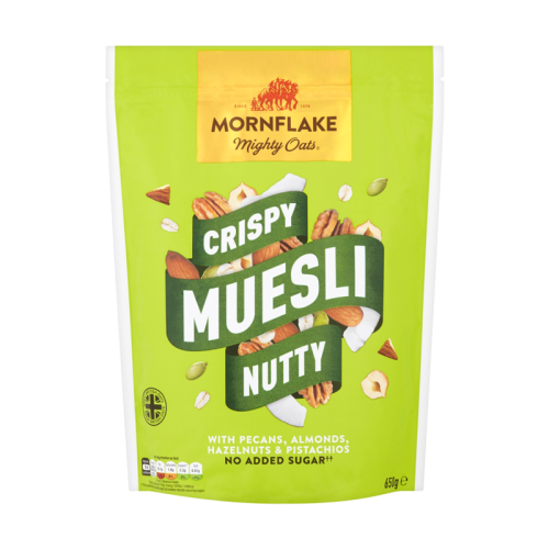 Mornflake Crispy Muesli Nutty 650g