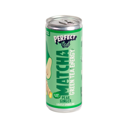 PerfectTed Pear Ginger Matcha Energy Drink 250ml