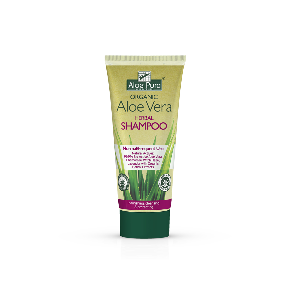 Aloe Pura Organic Aloe Vera Herbal Shampoo 200ml