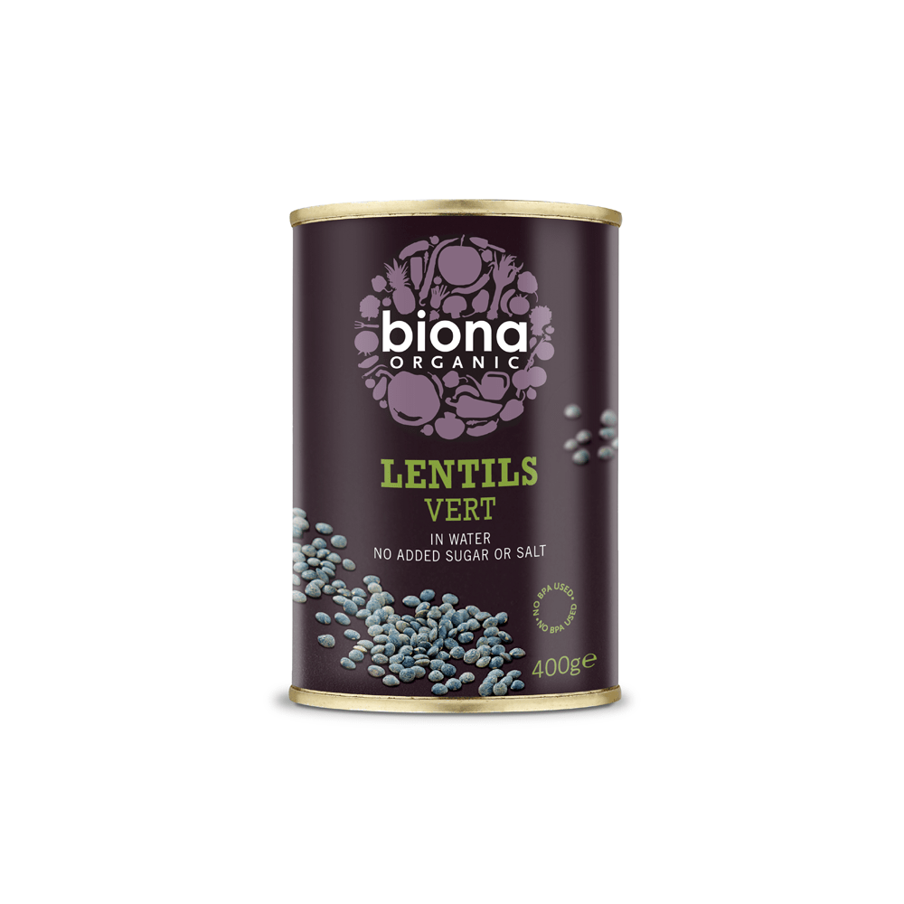 Biona Organic Lentils Bijoux Puy Type 400g