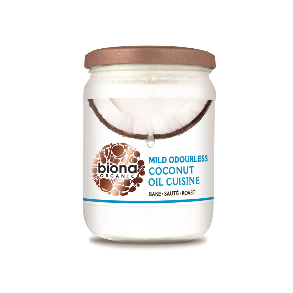 Biona Organic Mild Odourless Coconut Oil Cuisine 610ml