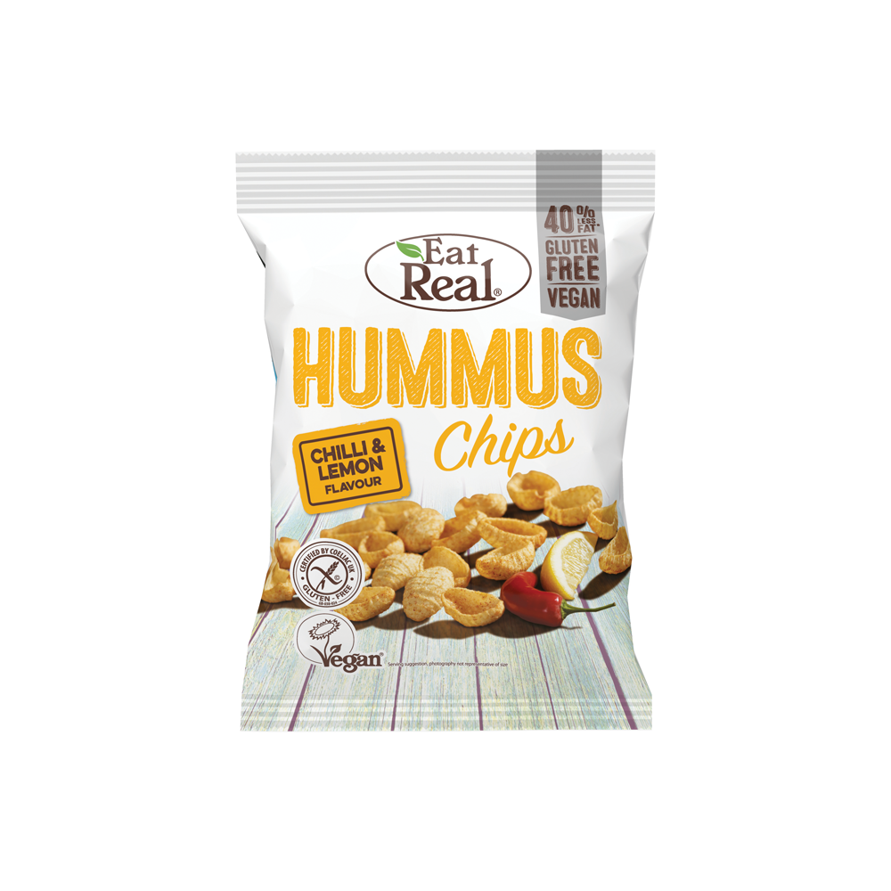 Chilli and Lemon Hummus Chips 135g