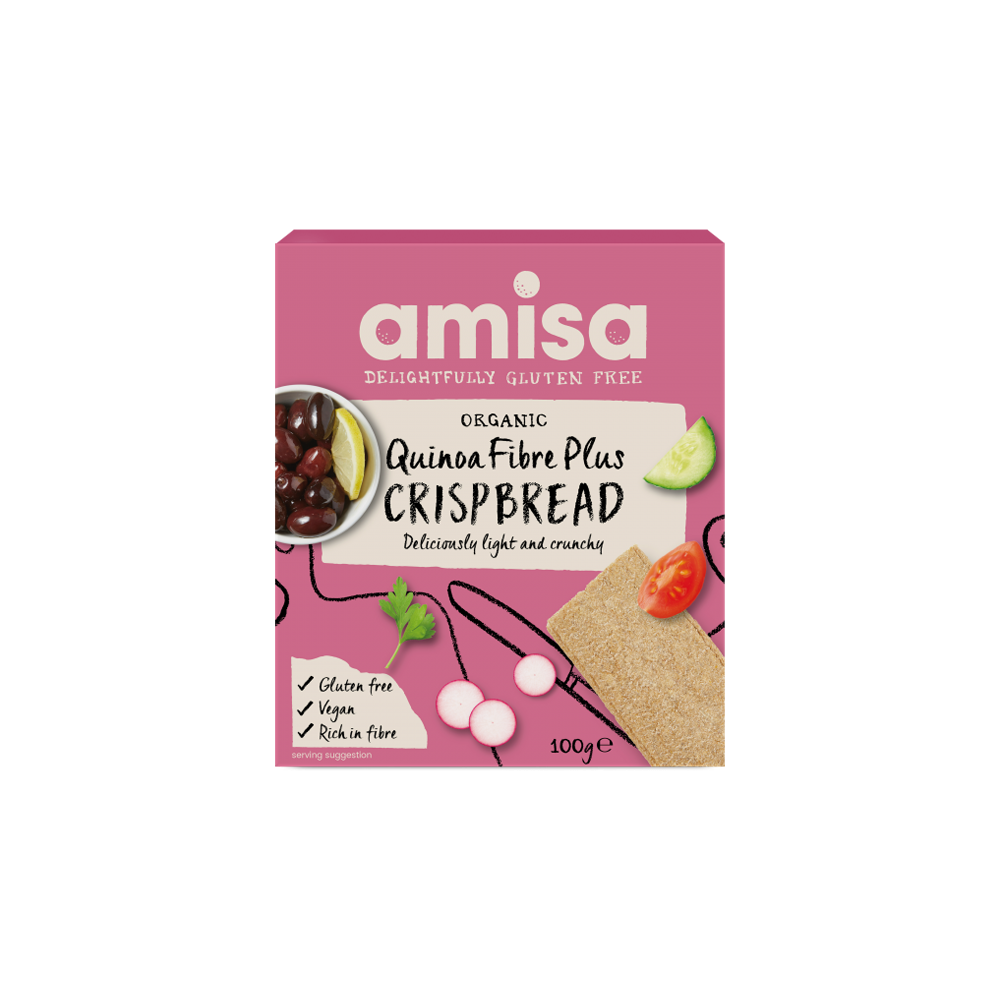 Amisa Quinoa Fibre Plus Crispbread