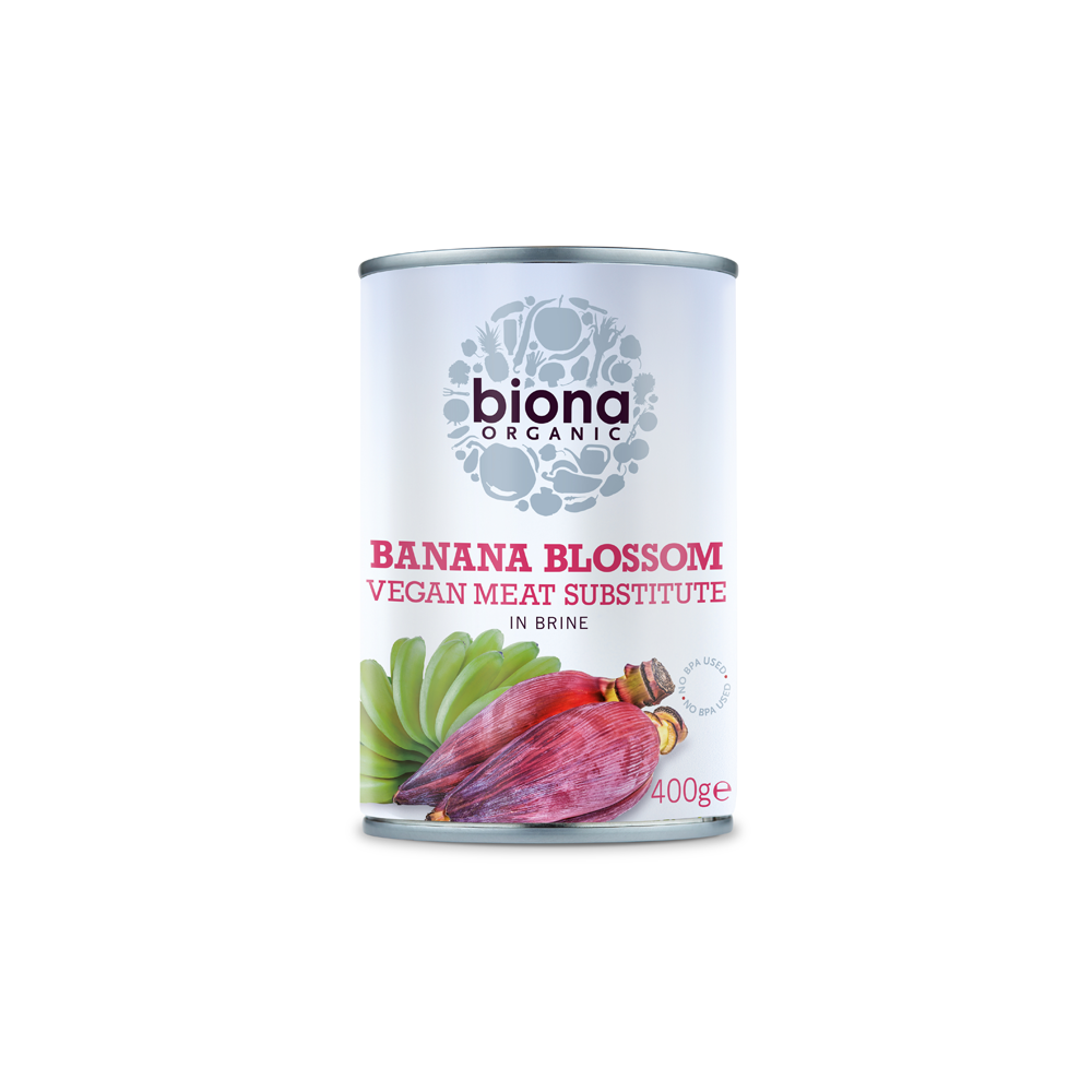 Biona Organic Banana Blossom In Brine 400g