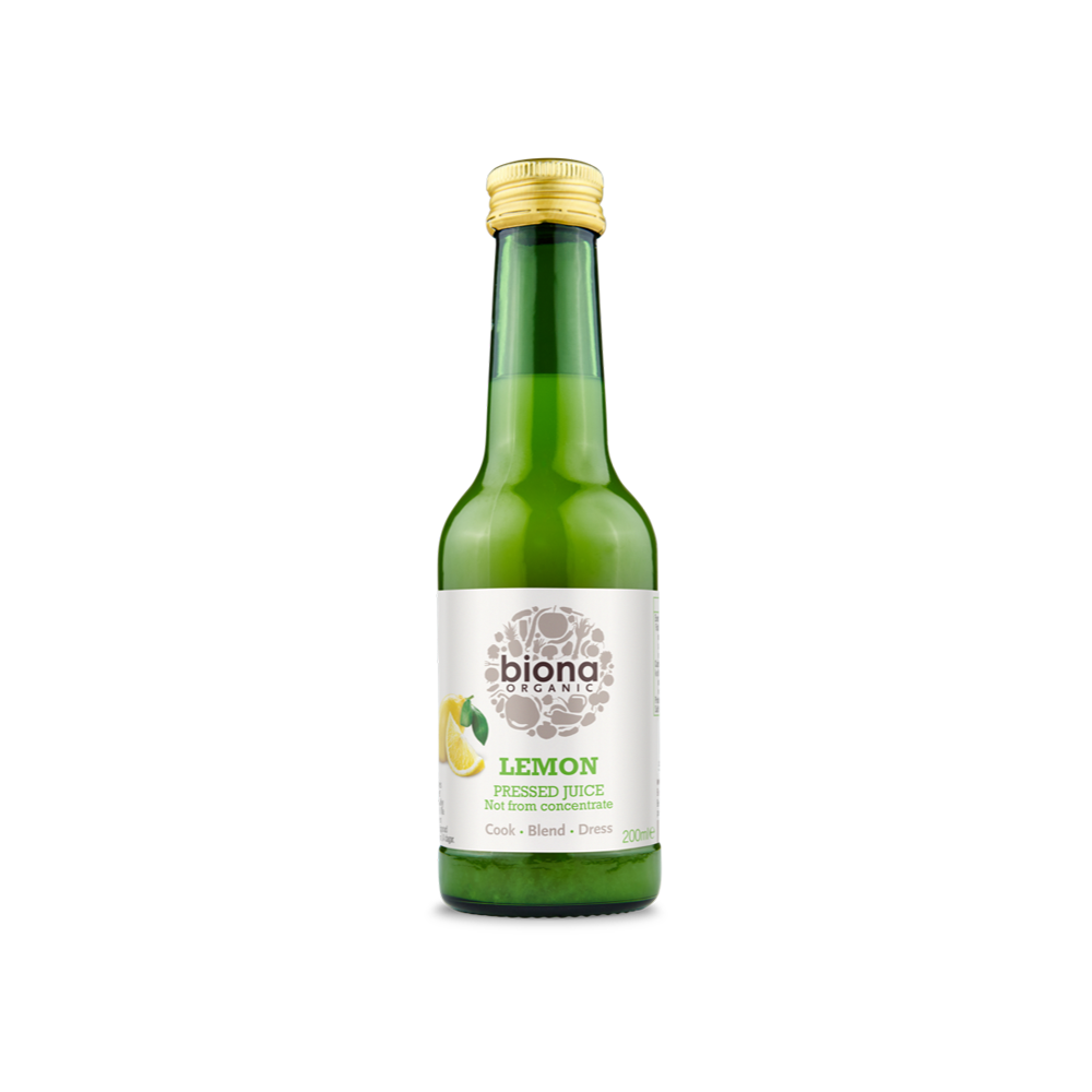 Biona Organic Lemon Juice 200ml