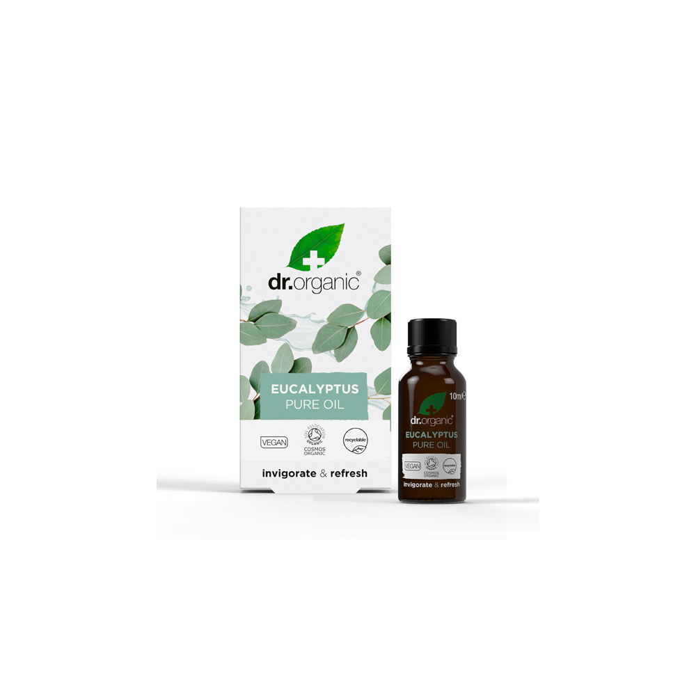 Dr Organic Eucalyptus 100% Pure Oil 10ml