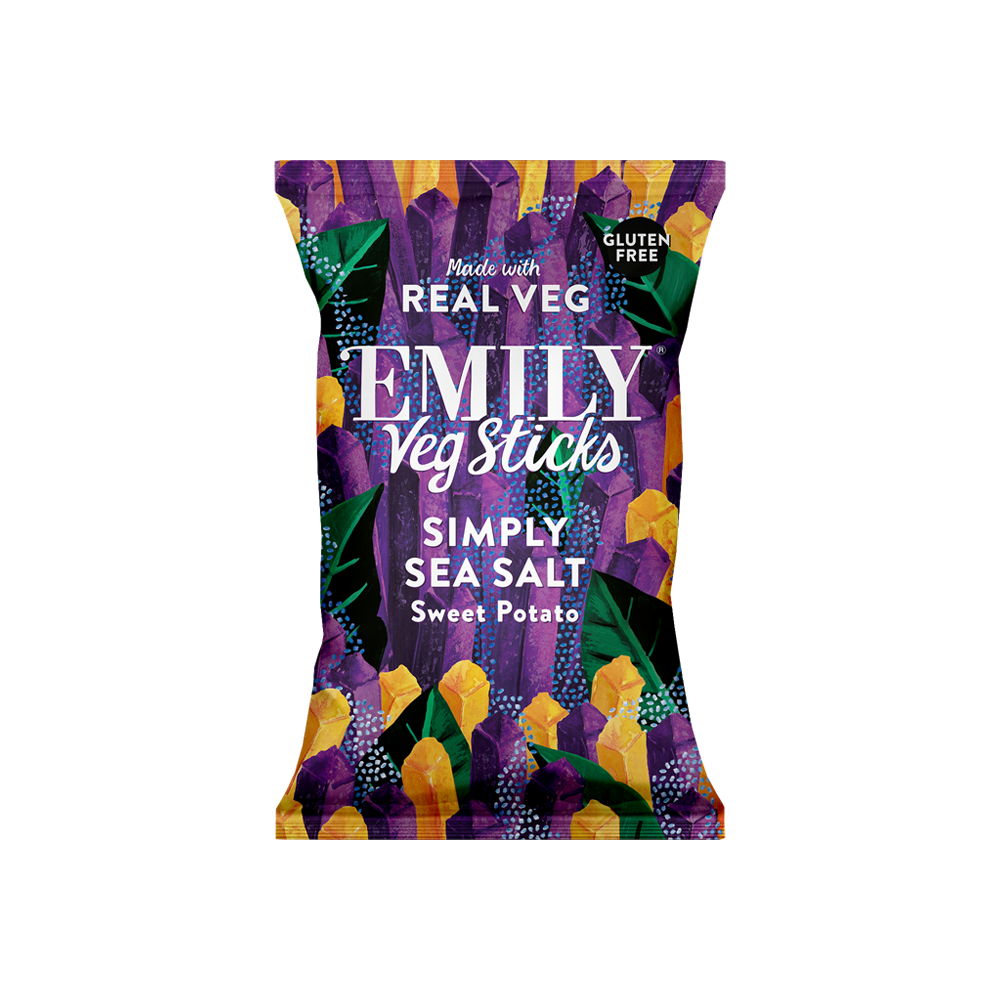 EMILY Veg Sticks Simply Sea Salt 120g