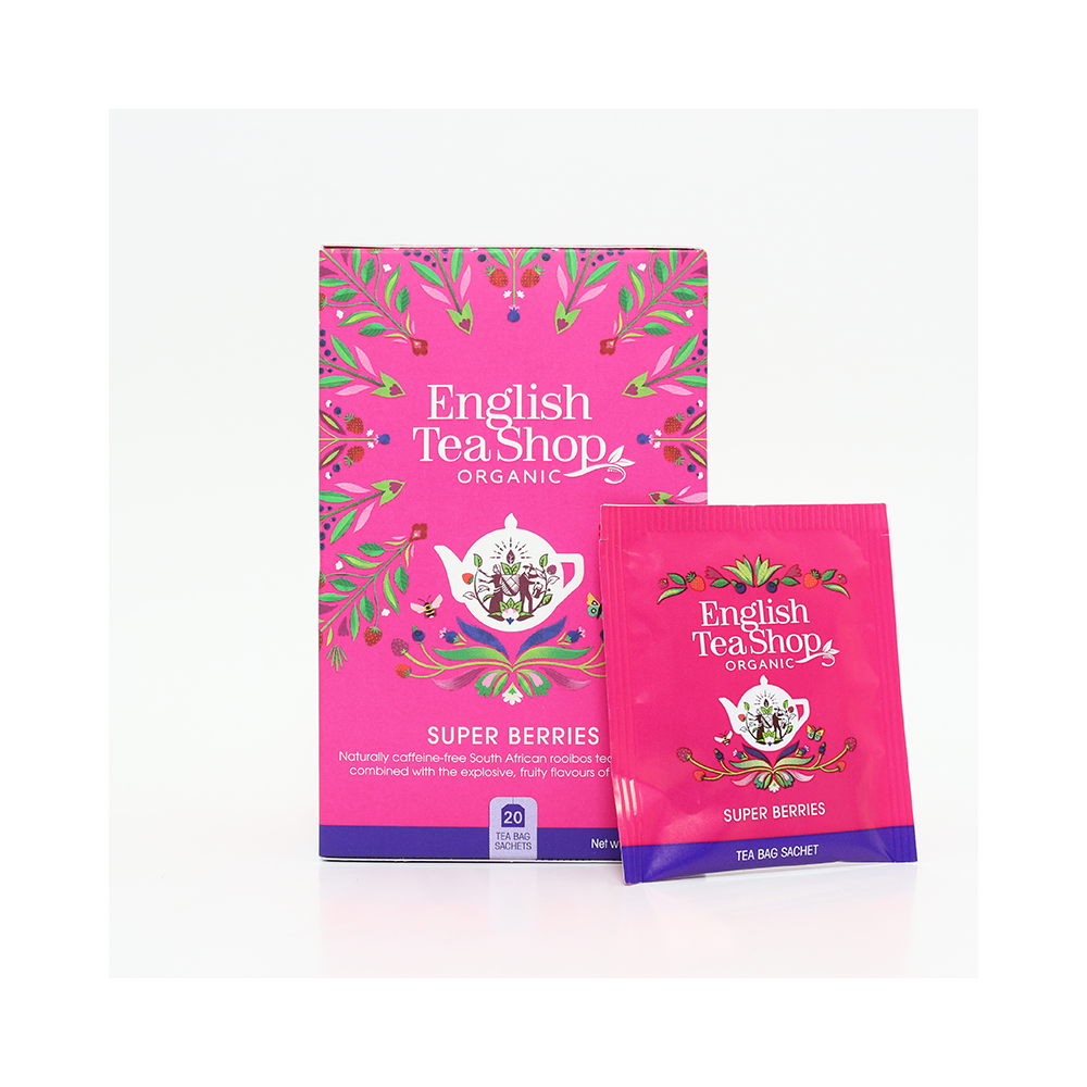 English Tea Shop Organic Super Berries Tea (20 Sachets)