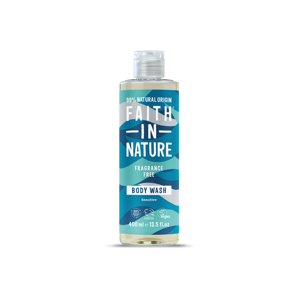Faith In Nature Fragrance Free Body Wash 400ml