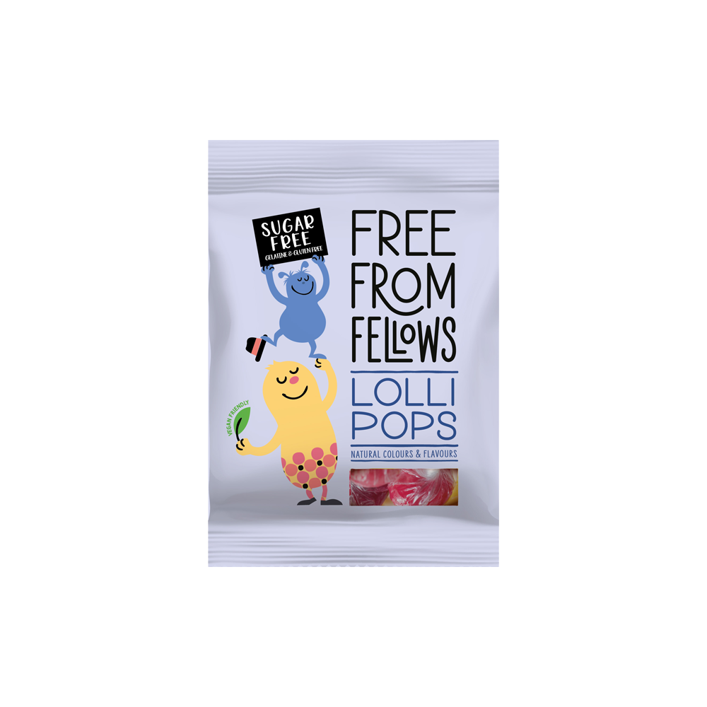 Free From Fellows Sugar Free Lollipops 60g