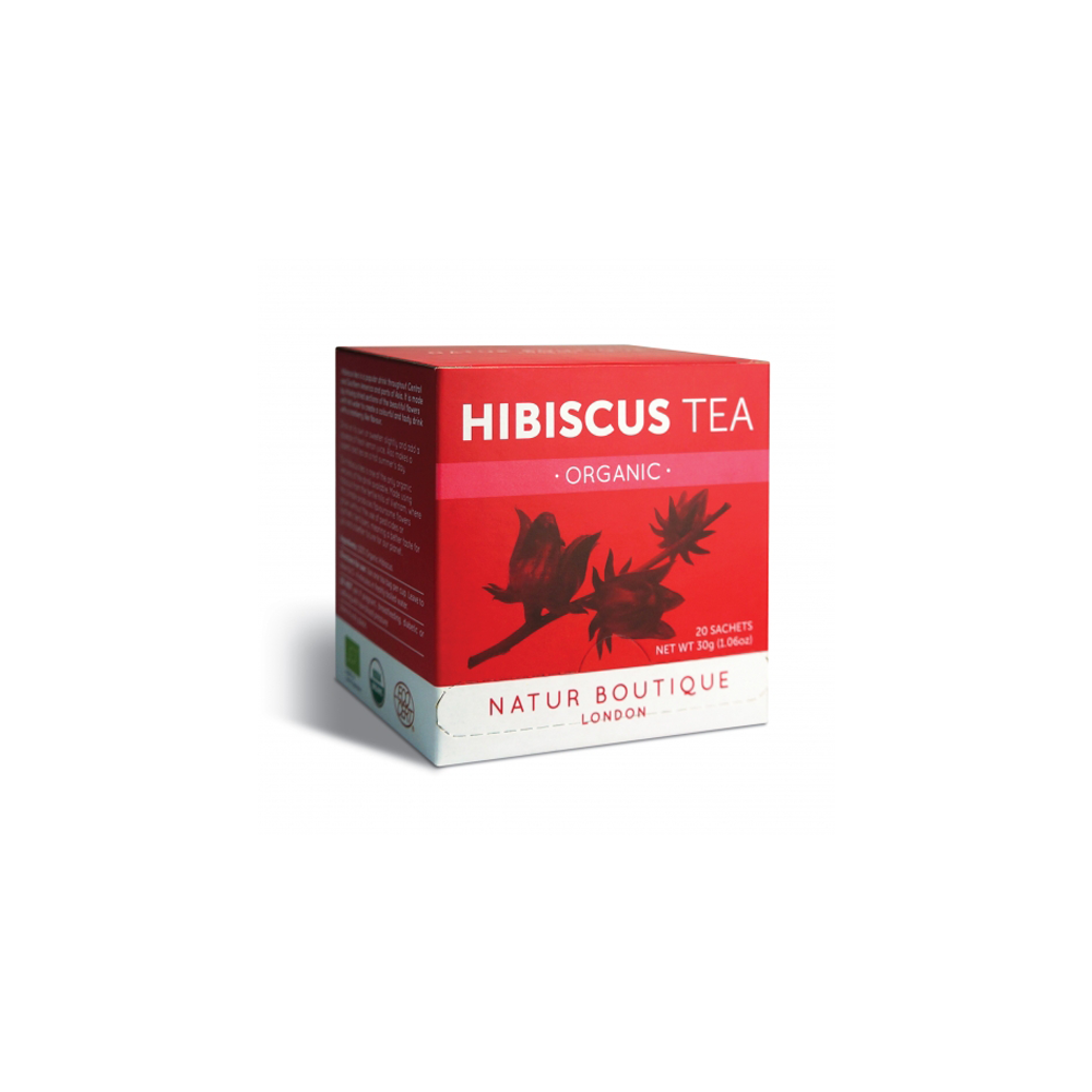Natur Boutique Organic Hibiscus Tea 20s 30g