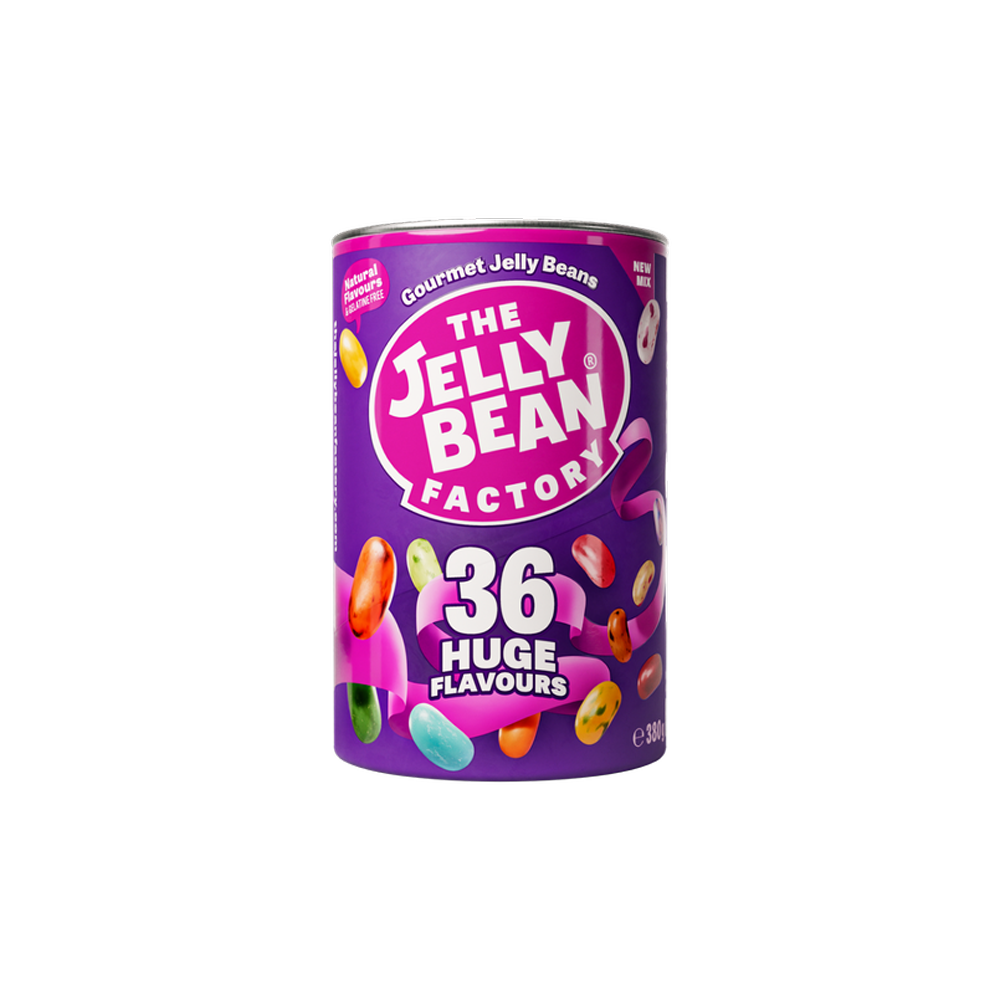 Jelly Bean Gourmet Can 36 Flavours Mix 380g