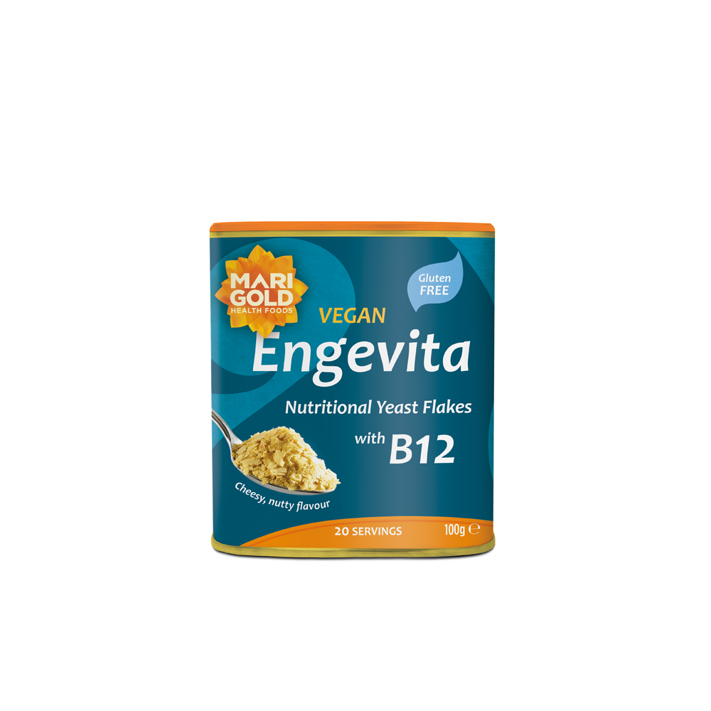 Marigold Engevita With B12 Yeast Flakes Blue 100g