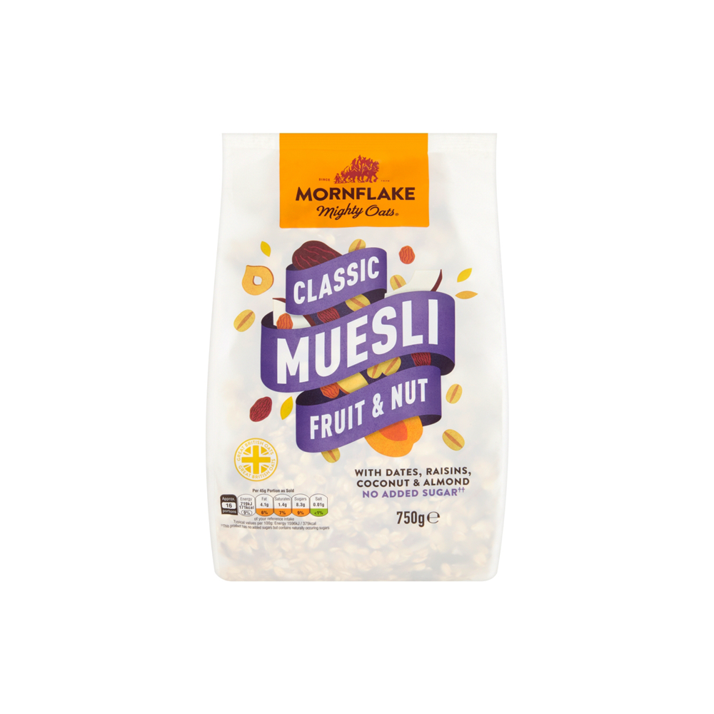 Buy Mornflake Fruit And Nut Muesli 750g Online Grape Tree