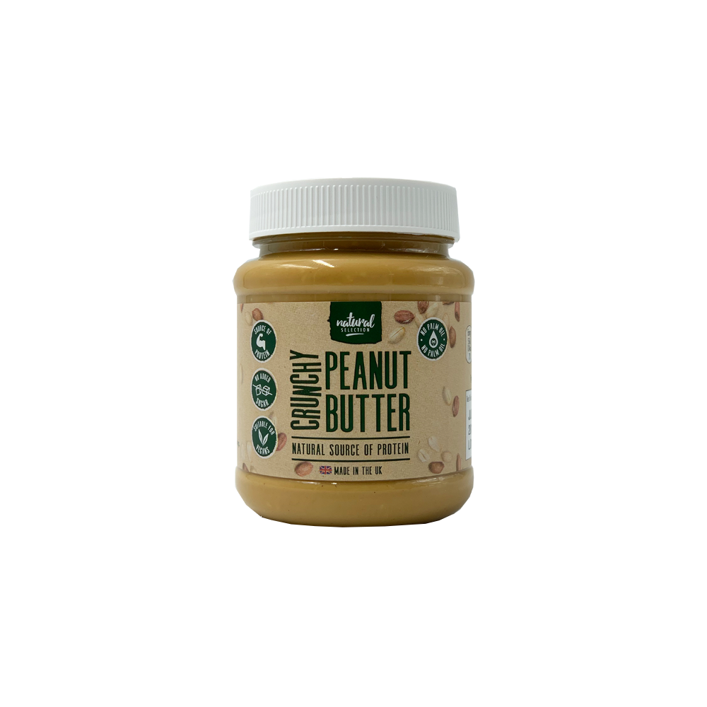 Natural Selection Crunchy Peanut Butter 340g