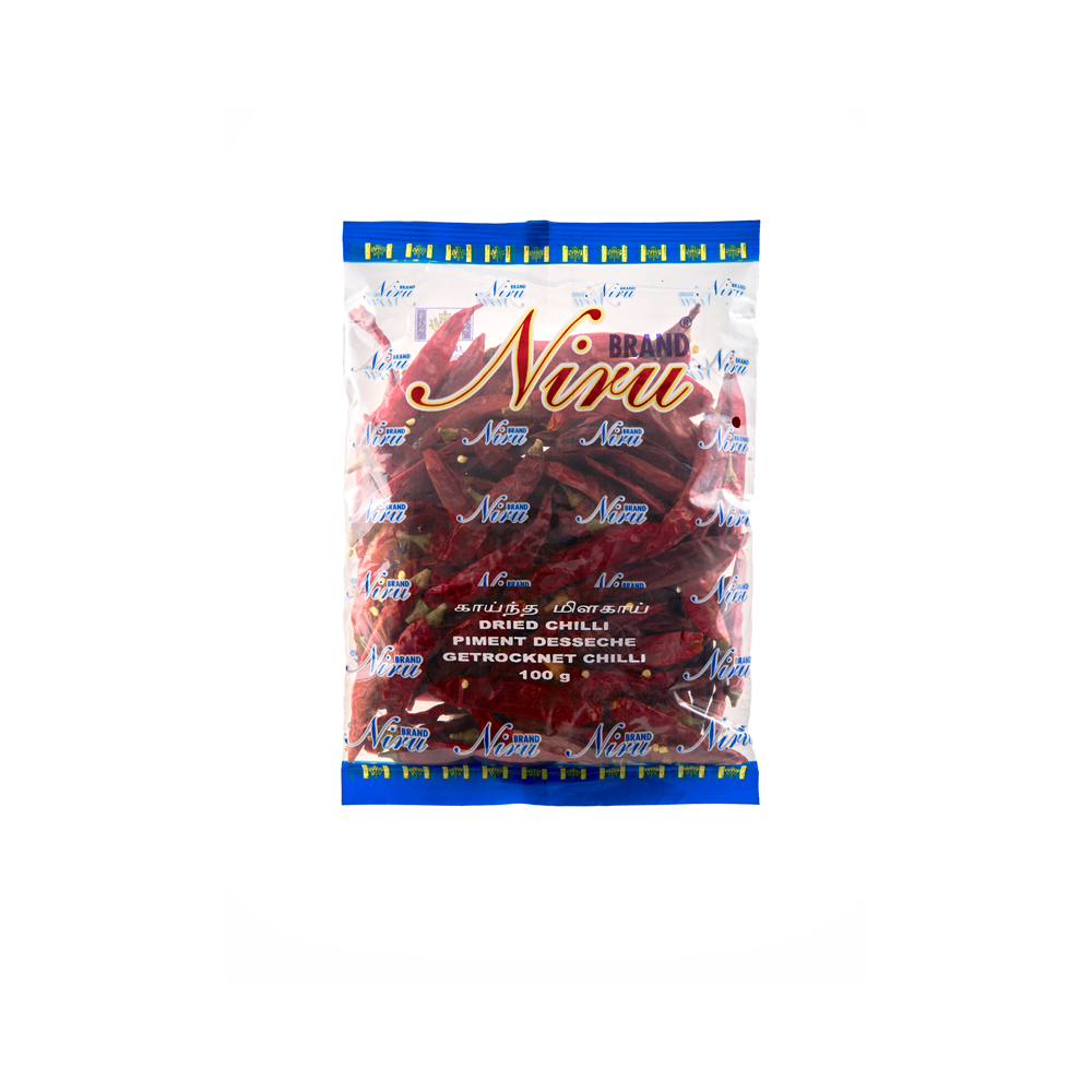 Whole Red Chillies 100g