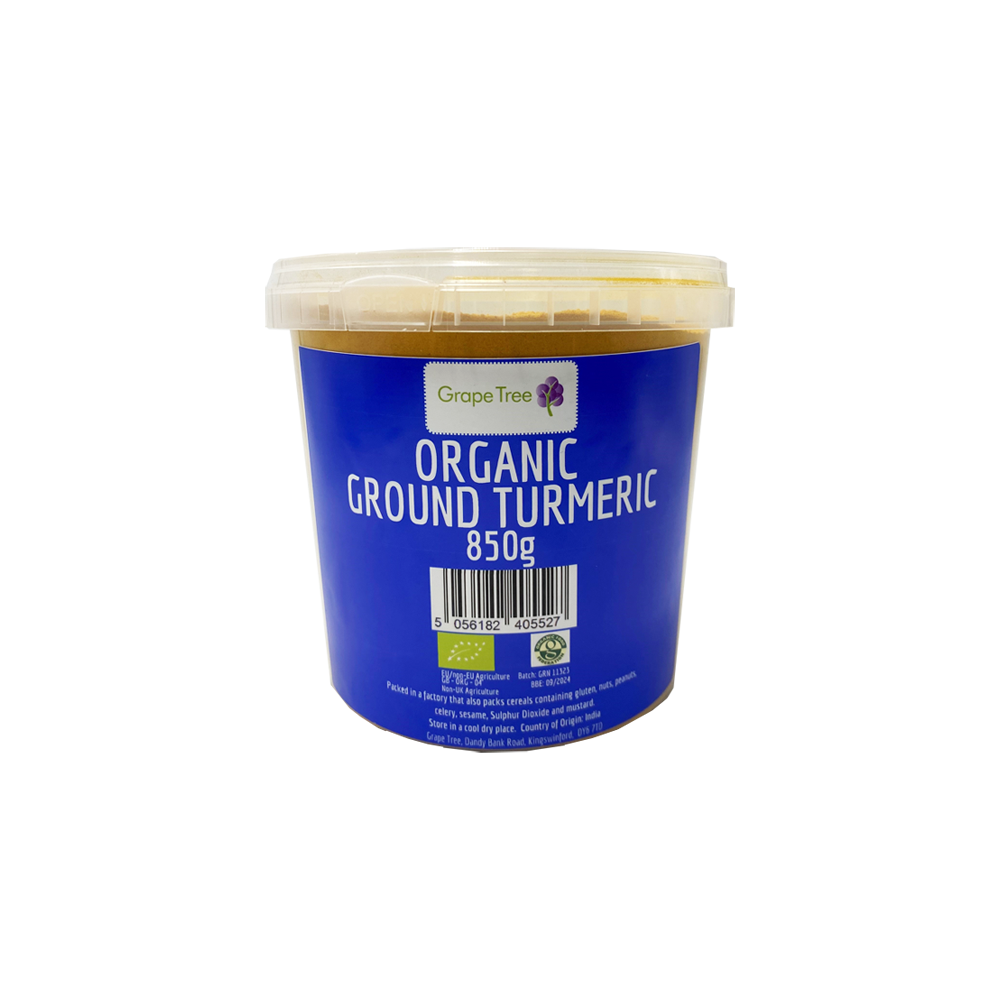 Organic Ground Turmeric 850g