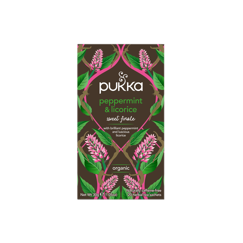 Pukka Organic Peppermint &amp; Licorice 20 Bags