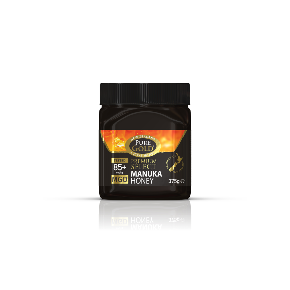 Pure Gold Premium Select Manuka Honey 85+ MGO 375g